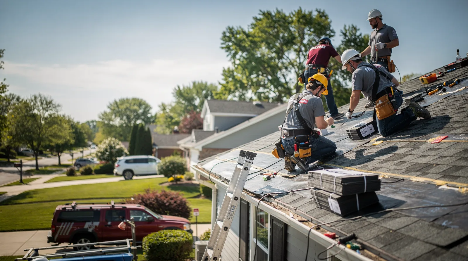 Roof Repair in Westmont, IL around you